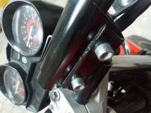 3 piece handle bar for motorbikes