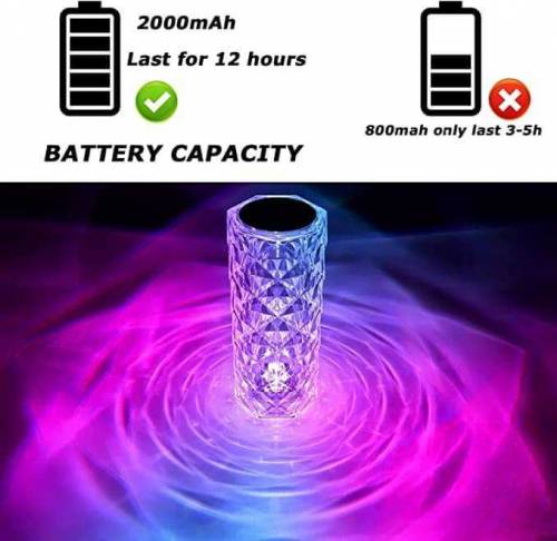 16 color Led table lamp