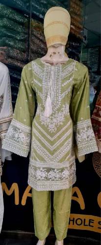 3 designs for ladies in self viskos fabric...each design available in