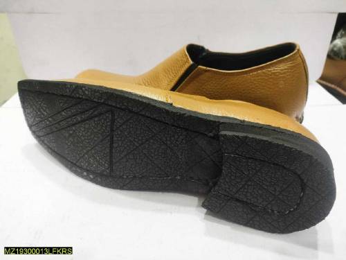 cow leather moccasin style men's shiesy