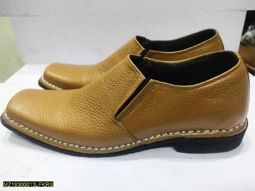 cow leather moccasin style men's shiesy