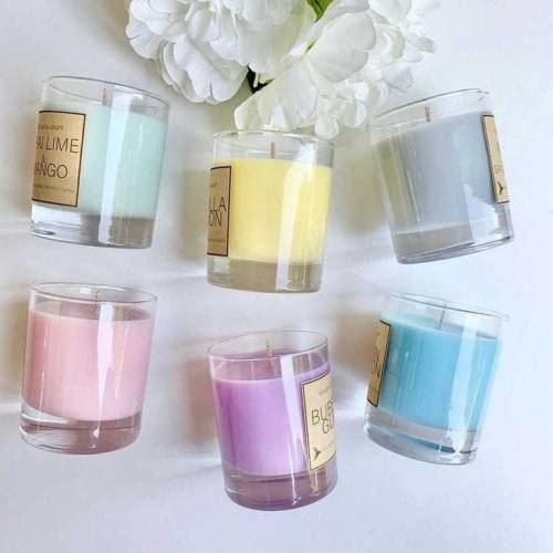 Glass candle