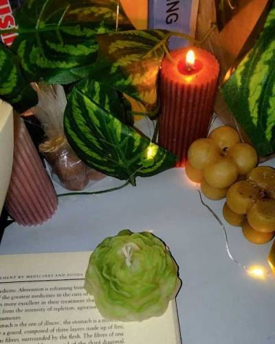 Aromatic Rose candles