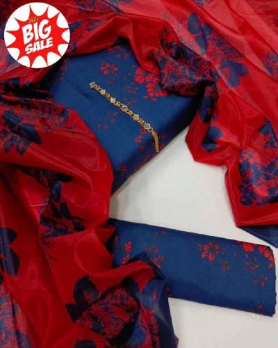 Unstiched 3 PC suits..