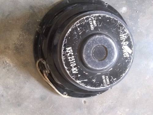 10 inch subwoofer Kenwood 