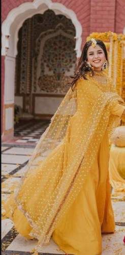 women's Mehandi wear maxi