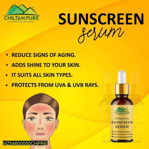Sunscreen seruma