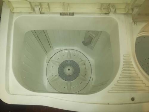 Washing machine with dryer