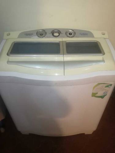 Washing machine with dryer