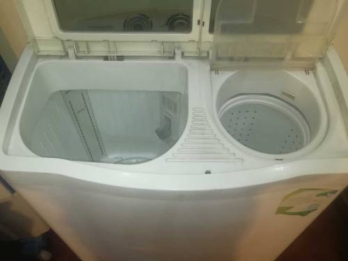 Washing machine with dryer