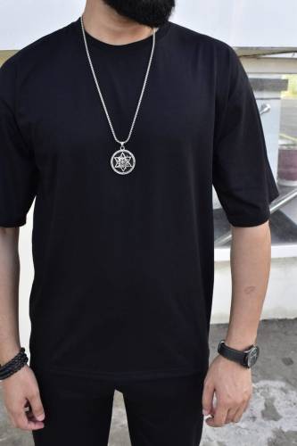 Plain Drop shoulder t-shirt