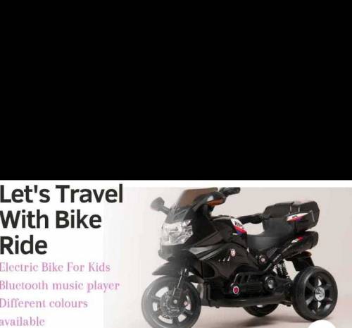 kids electric bike 