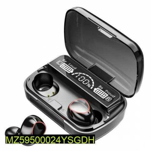 M Digital Display case Earbuds black 