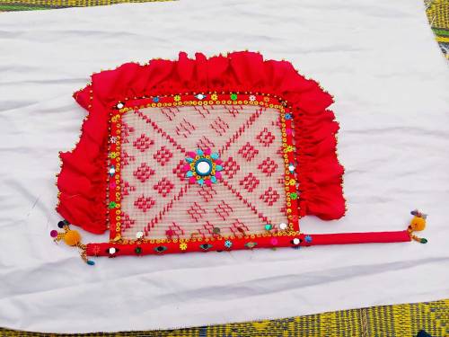 Handmade Embroidered Fancy Fan