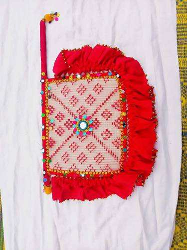 Handmade Embroidered Fancy Fan