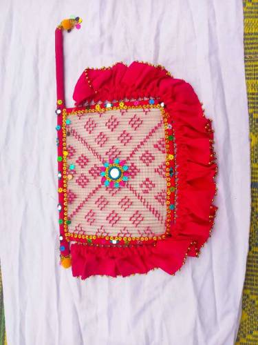 Handmade Embroidered Fancy Fan