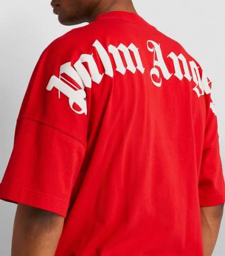 New Summer Collection Palm Angel Printed Shirt With Round Neck