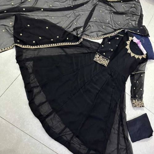 3 Peice Tilla Embroided Maxi