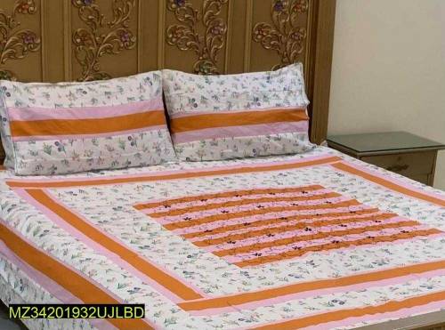 3 pc's Cotton Bed sheers 