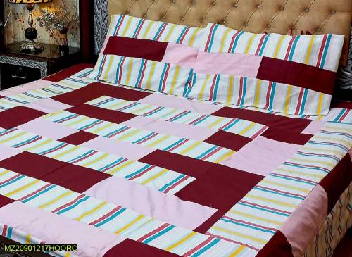 3 pc's Cotton Bed sheers 