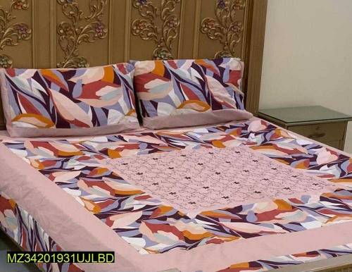 3 pc's Cotton Bed sheers 