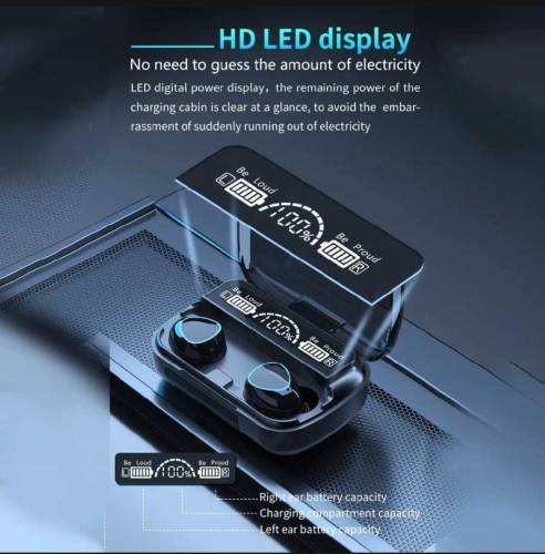 Original M10 TWS Airpods with Super Sound & High Quality Touch Sensors