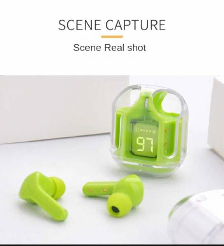 Air 31 Wireless Earbuds Transparent Bluetooth 5.3 Crystal Air