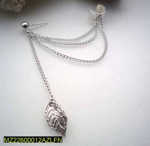 Trendy silver earcuffs