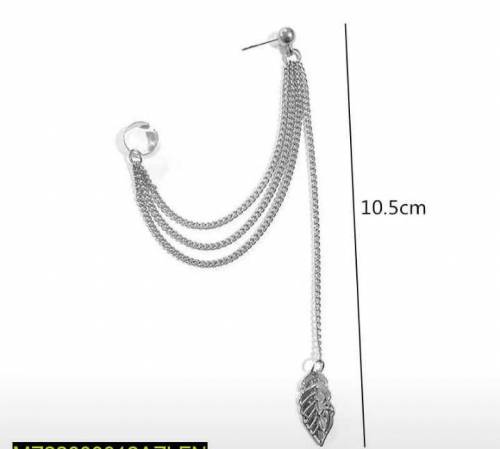 Trendy silver earcuffs