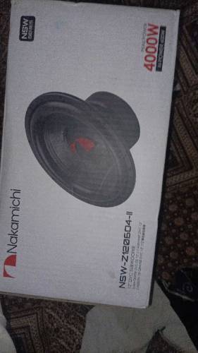 DJ Nakamichi subwoofer 12inch