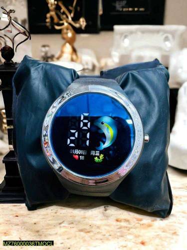 Men's digital display watch
