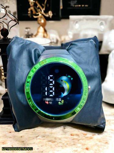 Men's digital display watch