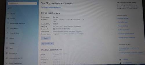 Toshiba laptop 