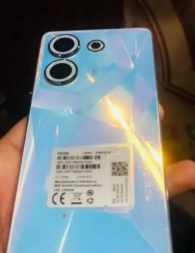 Tecno camon 20 AMOLED display 8GB Ram 256GB Memory PTA approve 