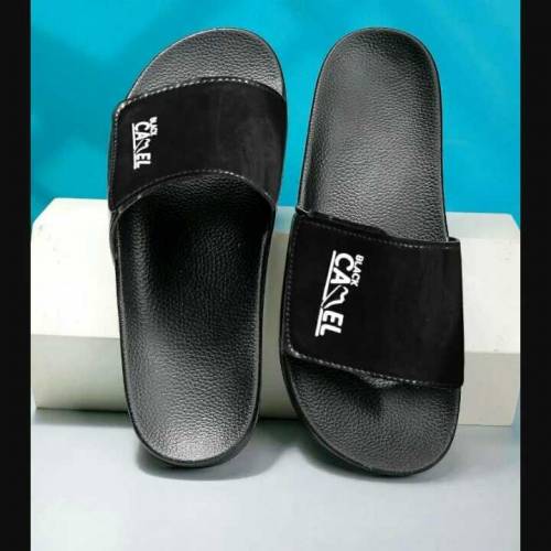 Black Camel Magic style slide flip flop