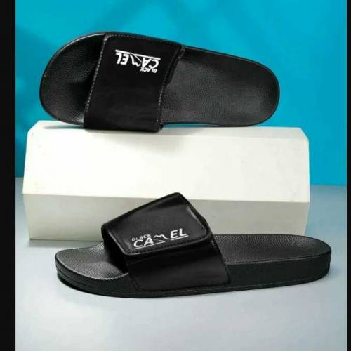 Black Camel Magic style slide flip flop