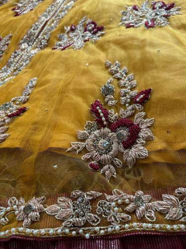 long fancy maxy frock for wedding