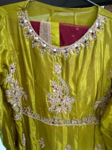 long maxy with 70 inches front daman for wedding