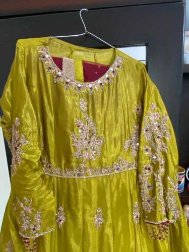 long maxy with 70 inches front daman for wedding