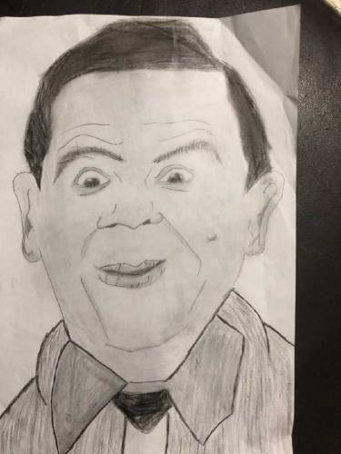 pencil art and sketch of Cristiano Ronaldo,Mr Bean,Thor, Guy with glas