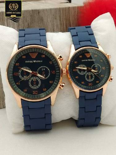 ARMANI COUPLE WATCH ⌚GOOD LOOKING DILE🔥