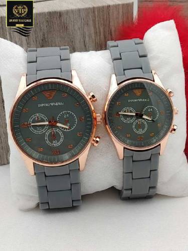 ARMANI COUPLE WATCH ⌚GOOD LOOKING DILE🔥