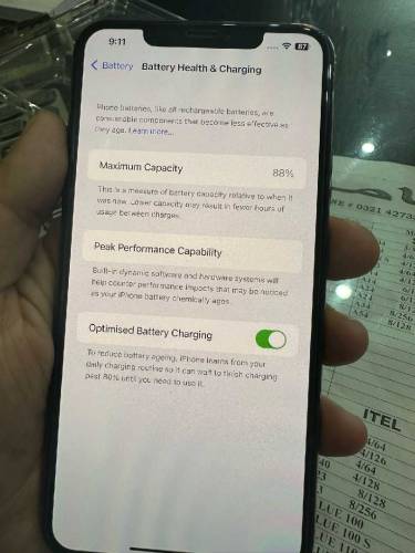 Iphone 11 pro max 512 gb ha battery health 88 ha no scratch Official P