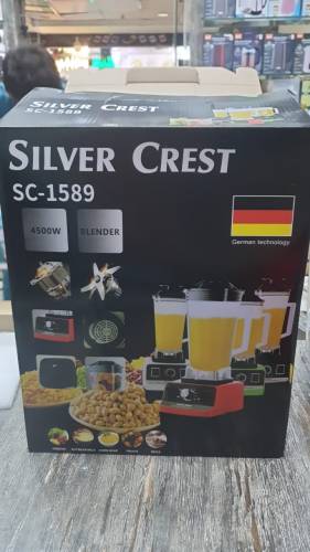 German Silver Crest 2 in 1 Juicer/Blender & Dry Mill Jar