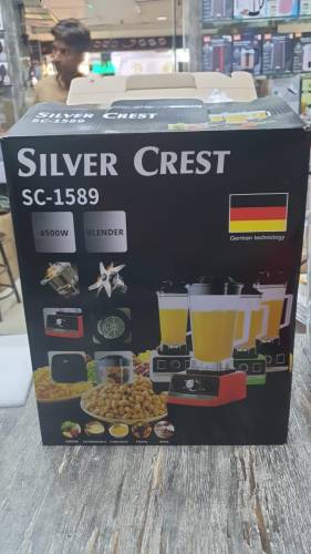 German Silver Crest 2 in 1 Juicer/Blender & Dry Mill Jar