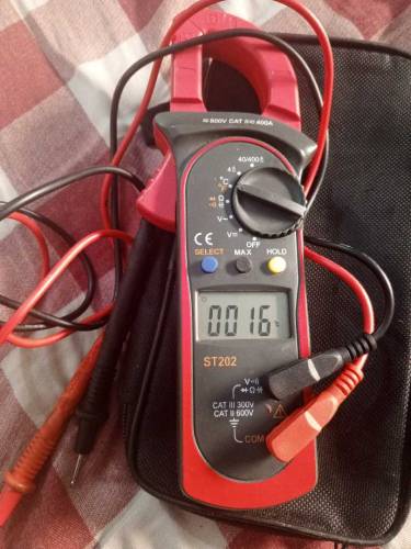 clamp meter st202 1 Month use ac DC 