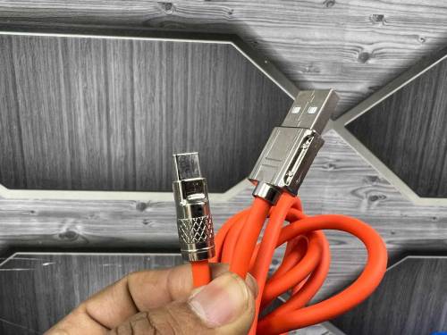 Type C Cable in Metal Body for Charging