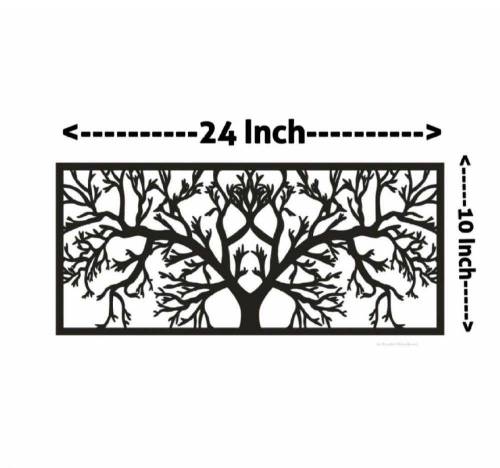 Tree 3D Art Wooden Wall Hanging 