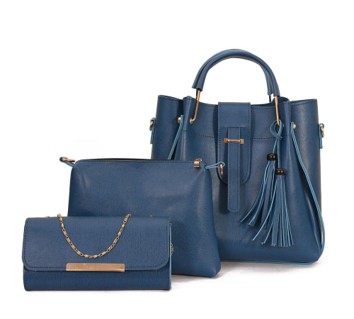 3pcs woman's PU Leather bag 🎒 