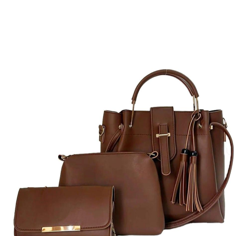 3pcs woman's PU Leather bag 🎒 